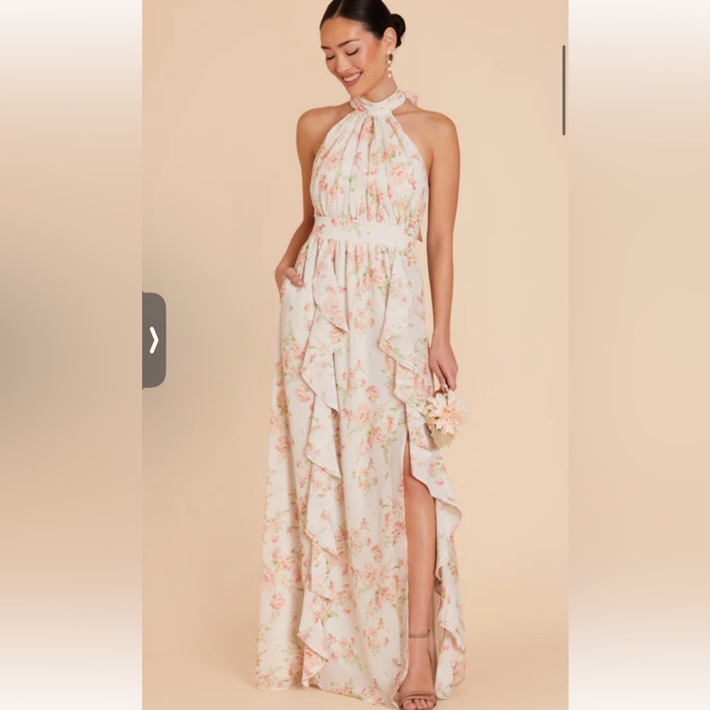 Birdy Grey- Joyce Chiffon Dress - Whimsical Blooms